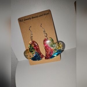 Autism Heart Earrings